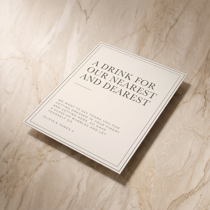 Heritage Table Signage by Gild & Ink – view 2